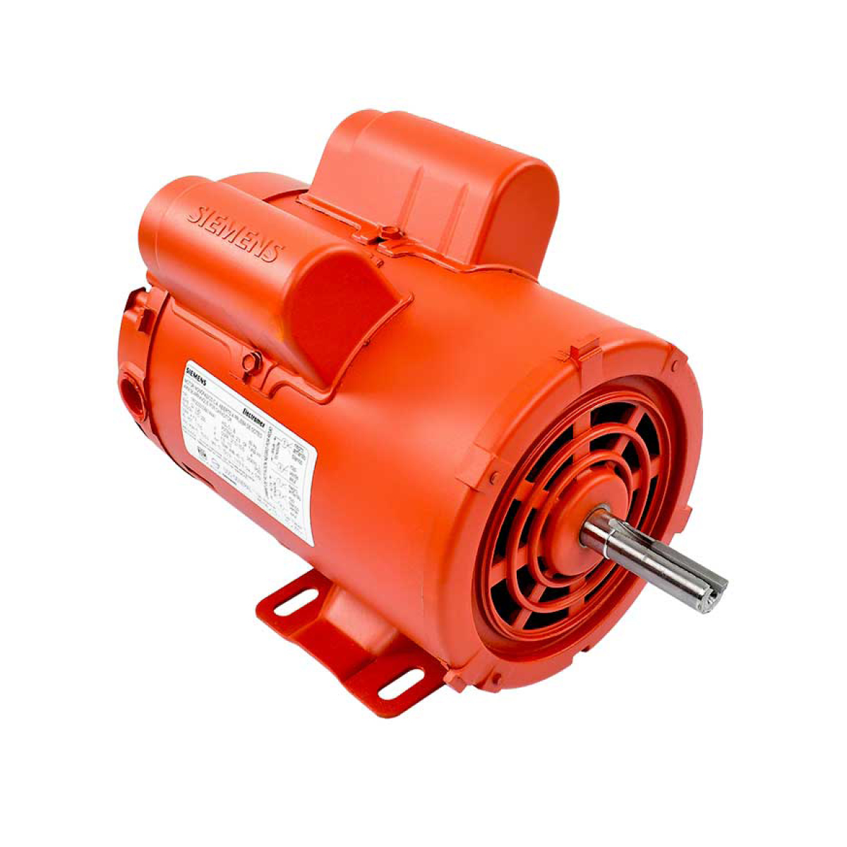 Motor Monofásico High Power 1200456ng2 2hp 115/230v 1800rpm Naranja