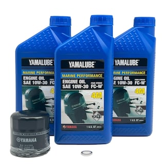 Foto 1 | Kit De Cambio De Aceite Yamaha F30-f70 Con Yamalube 10w30 - Venta Internacional.