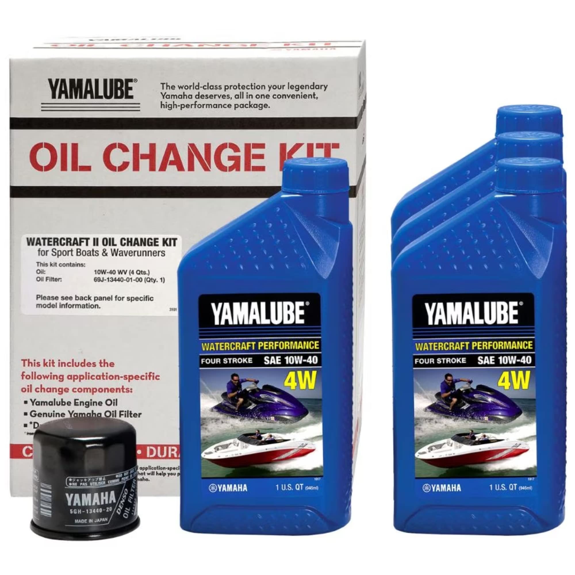 Foto 2 pulgar | Kit De Cambio De Aceite Yamaha Watercraft Ii Lub-wtrcg-kt-10 - Venta Internacional.