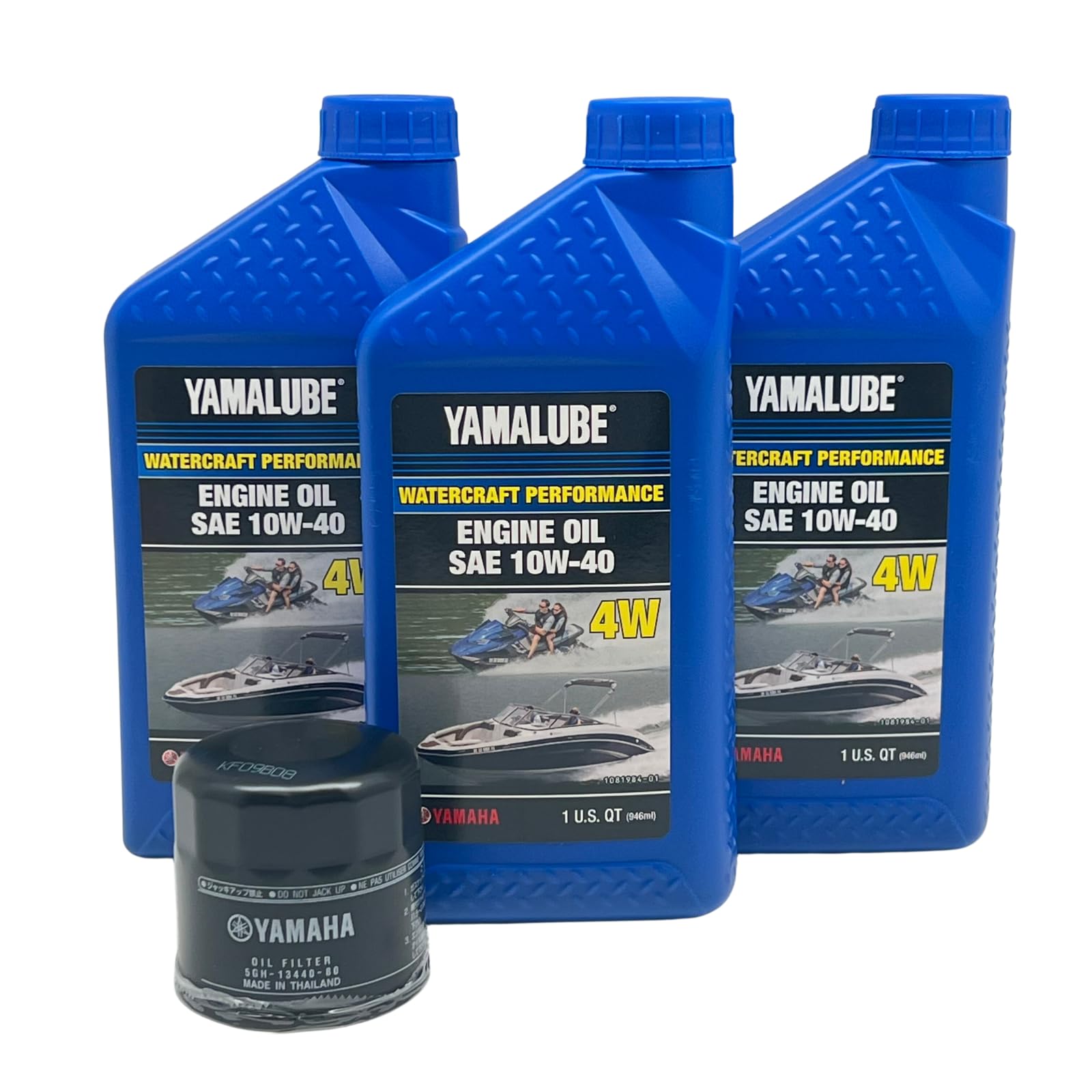 Foto 2 pulgar | Kit De Cambio De Aceite Yamaha Watercraft Yamalube Con Filtro De Aceite - Venta Internacional.