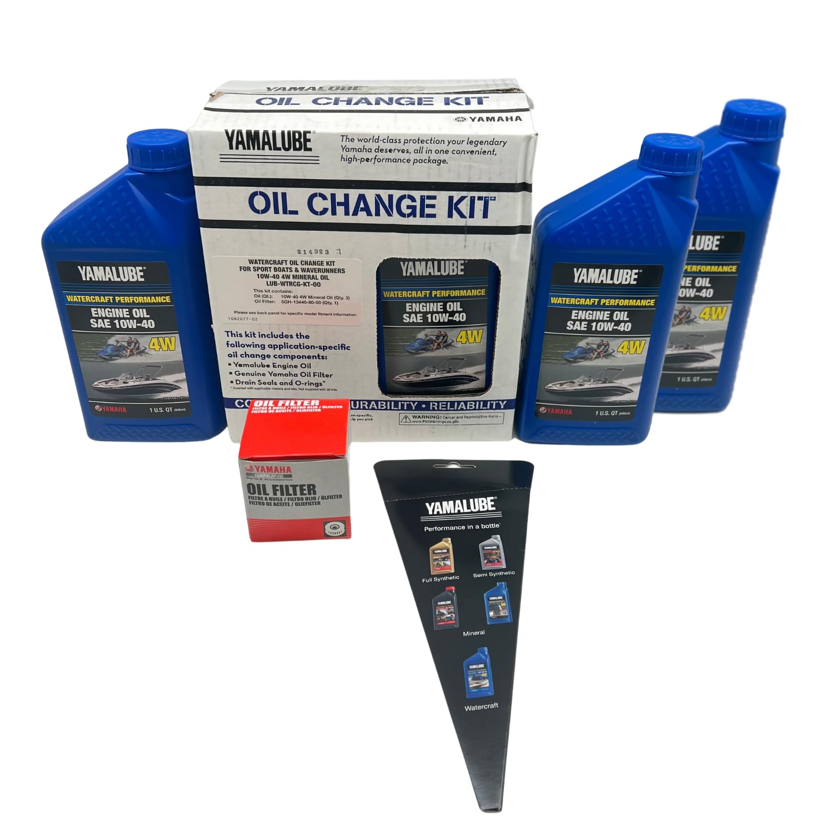 Foto 4 pulgar | Kit De Cambio De Aceite Yamaha Watercraft Yamalube Con Filtro De Aceite - Venta Internacional.