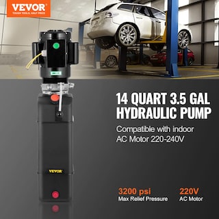 Foto 2 | Unidad De Potencia Hidráulica Mophorn 3 Hp 220v 14l Para Elevadores De Automóviles - Venta Internacional.