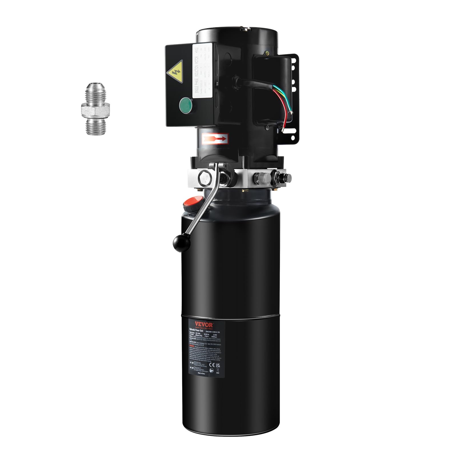 Foto 2 pulgar | Unidad De Potencia Hidráulica Vevor 10l 220v 3hp Para Elevador De Coches 2950 Psi - Venta Internacional.
