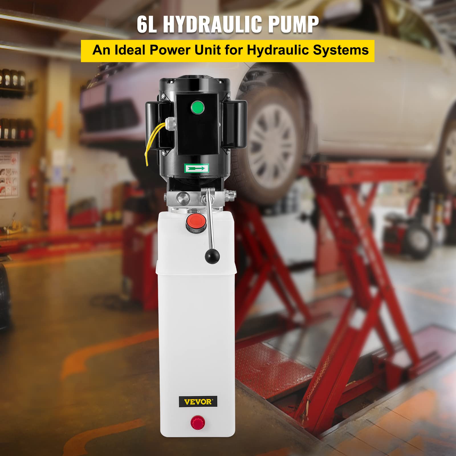 Foto 2 | Bomba Hidráulica Mophorn 6l 220v 3hp 2750 Psi Para Elevador De Automóviles - Venta Internacional.