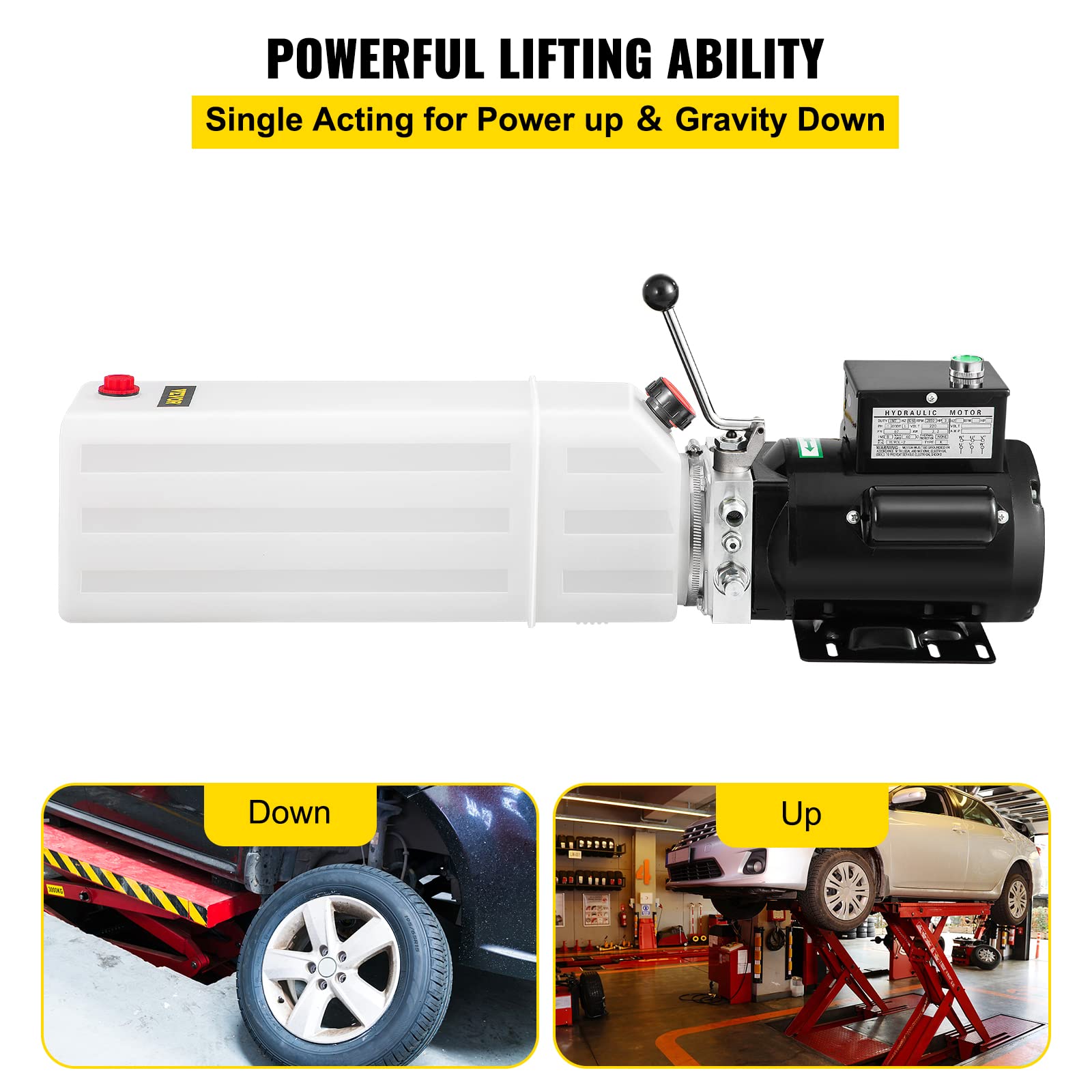 Foto 4 pulgar | Bomba Hidráulica Mophorn 6l 220v 3hp 2750 Psi Para Elevador De Automóviles - Venta Internacional.