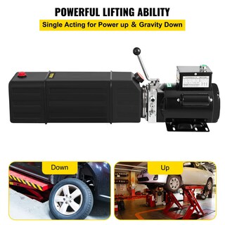 Foto 3 | Bomba Hidráulica Vevor De 16 Cuartos De Galón, Elevador De Coche, 2 Hp, 3450 Rpm - Venta Internacional.