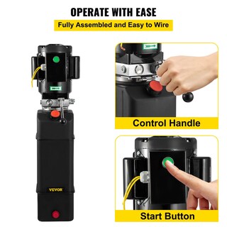 Foto 4 | Bomba Hidráulica Vevor De 16 Cuartos De Galón, Elevador De Coche, 2 Hp, 3450 Rpm - Venta Internacional.