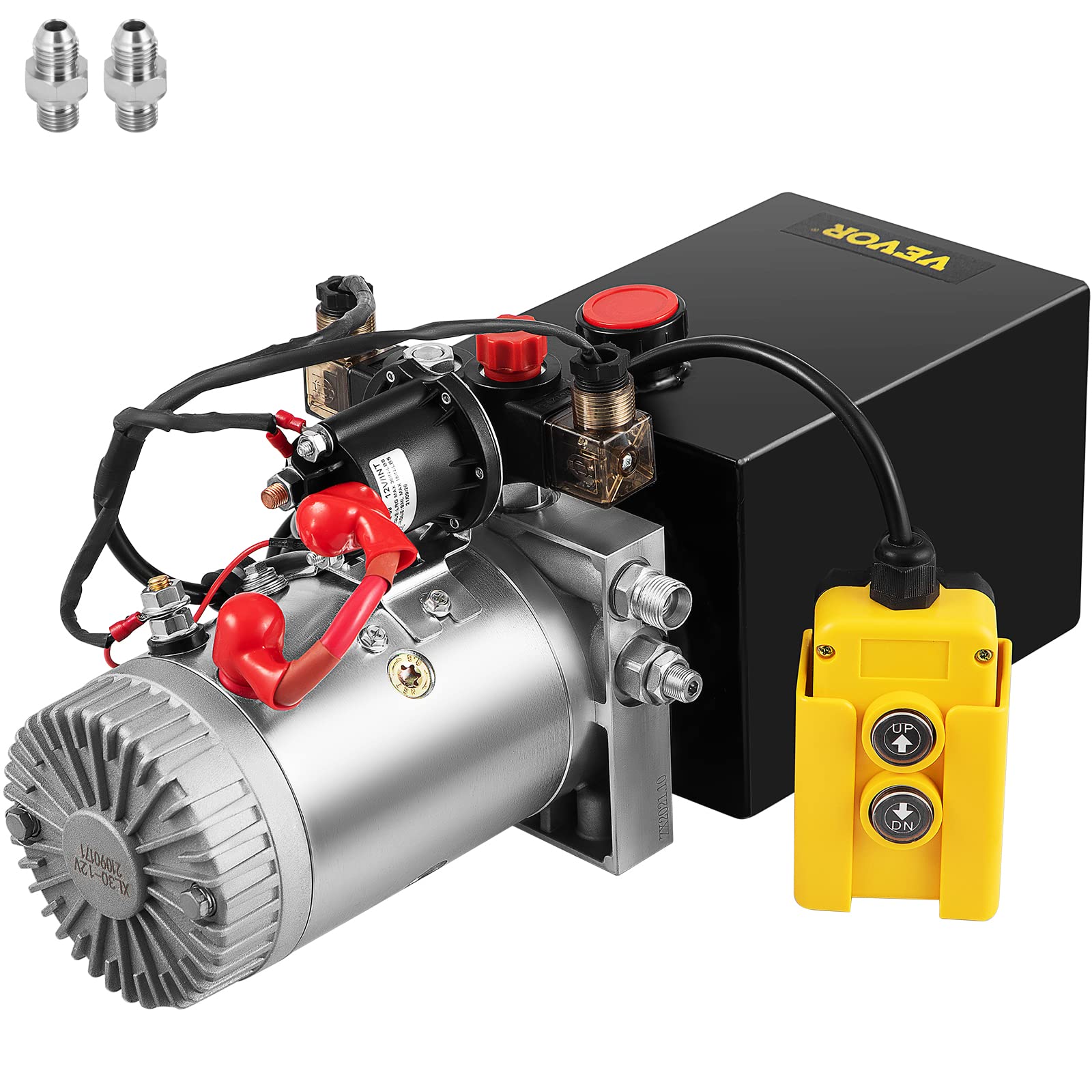 Bomba Hidráulica Mophorn, Unidad De Potencia Hidráulica De 6 Cuartos De Galón, 12 V Dc - Venta Internacional.