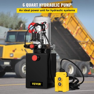 Foto 2 | Bomba Hidráulica Mophorn, Unidad De Potencia Hidráulica De 6 Cuartos De Galón, 12 V Dc - Venta Internacional.
