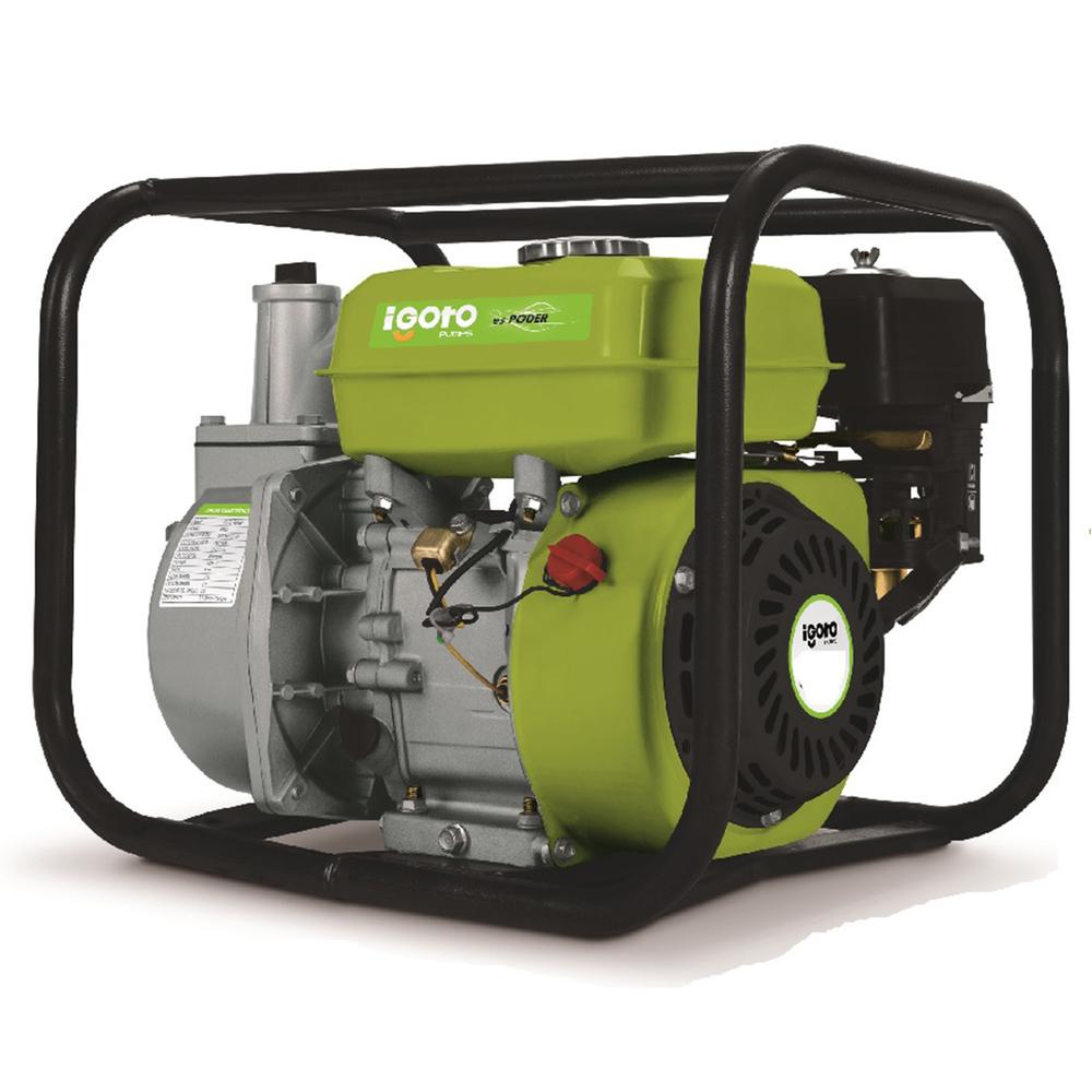 Foto 4 pulgar | Motobomba de Agua con Motor a Gasolina Igoto MAG3 color Verde 6.5 Hp 3 Pulg