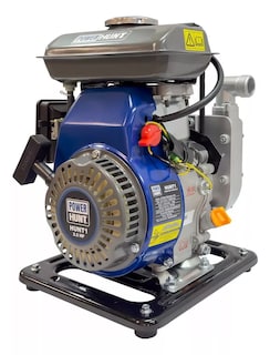 Foto 3 | Motobomba Bomba De Agua A Gasolina 1x1 Power Hunt 4 Tiempos 2.5 Hp Riego Conexiones Y Abrazaderas
