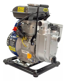 Foto 4 | Motobomba Bomba De Agua A Gasolina 1x1 Power Hunt 4 Tiempos 2.5 Hp Riego Conexiones Y Abrazaderas