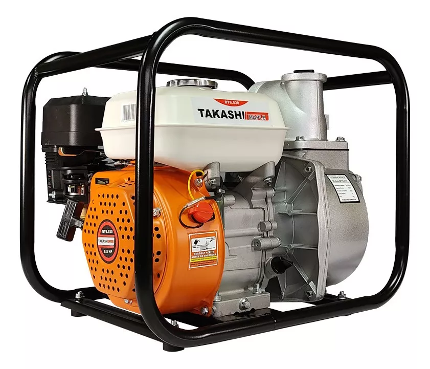 Foto 2 | Motobomba Bomba De Agua A Gasolina 3x3 Takashi 6.5hp Riego