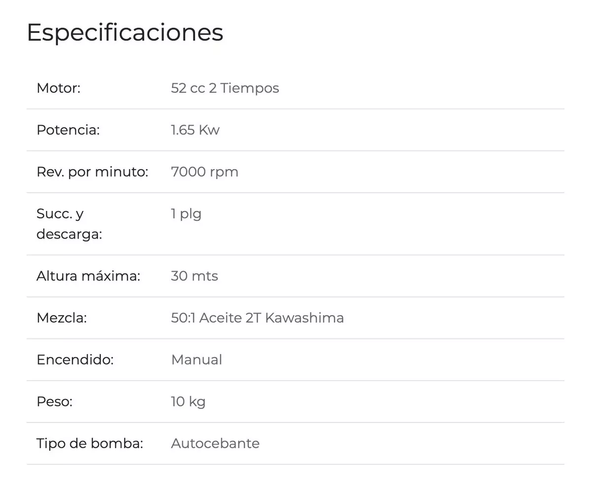 Foto 6 | Motobomba Bomba De Agua 1x1plg Power Hunt 2.5hp 7000rpm