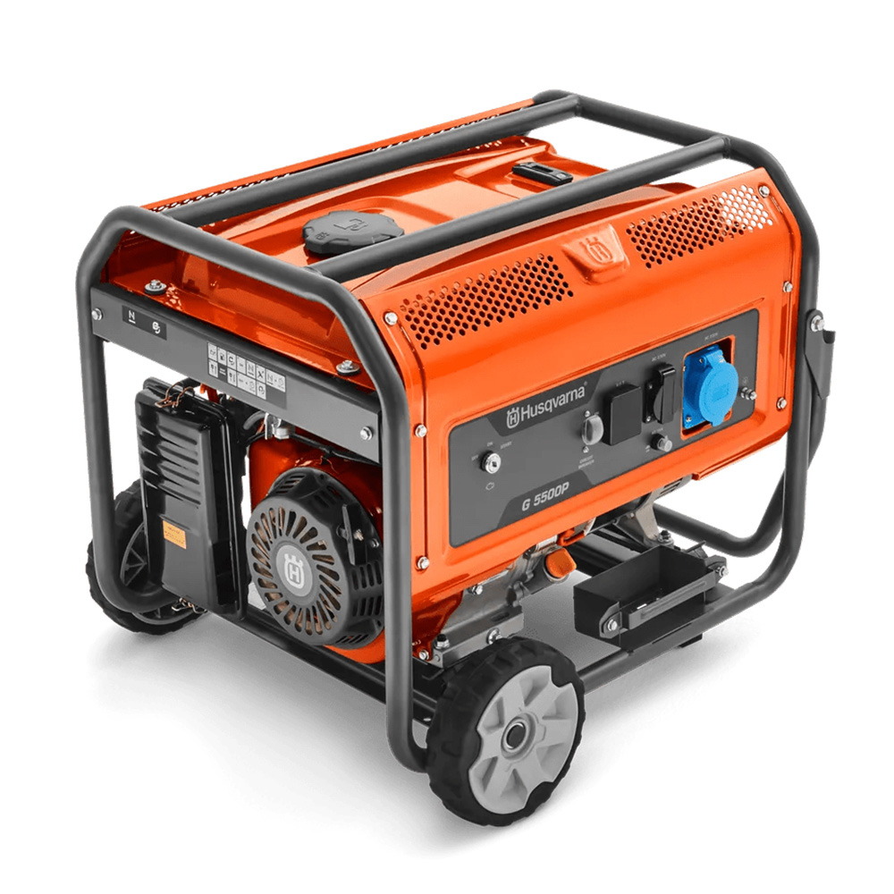 Generador Husqvarna G5500p Color Naranja Electrico