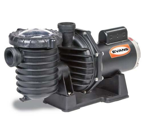 Foto 2 pulgar | Bomba para Alberca 3 Hp Evans color Negro de 220 V Succión y Descarga de 2''