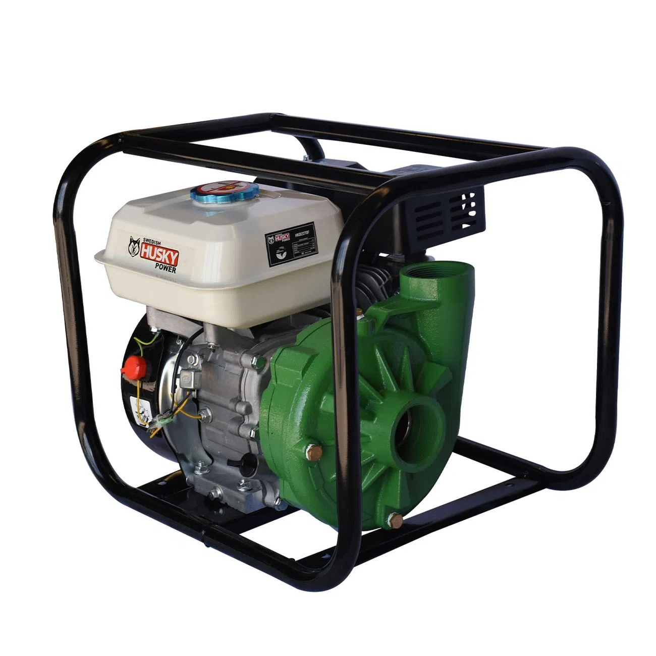 Bomba de Agua Agrícola Swedish Husky Power 2x2 Pulgadas con Motor 7 Hp - Hkb2270f