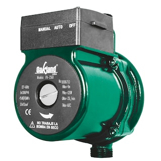 Foto 1 | Bomba Presurizadora 3/4'' 35 Lpm 120W OAKLAND Presión Bajo Demanda color Verde