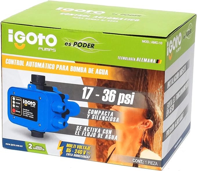 Foto 4 | Control Automatico Igoto Amc-10 Para Presurizar Bomba Agua