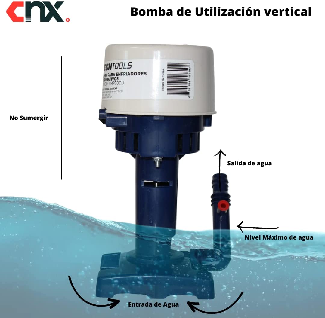 Foto 4 pulgar | Bomba de Agua para Enfriadores Evaporativos 1098 L/h