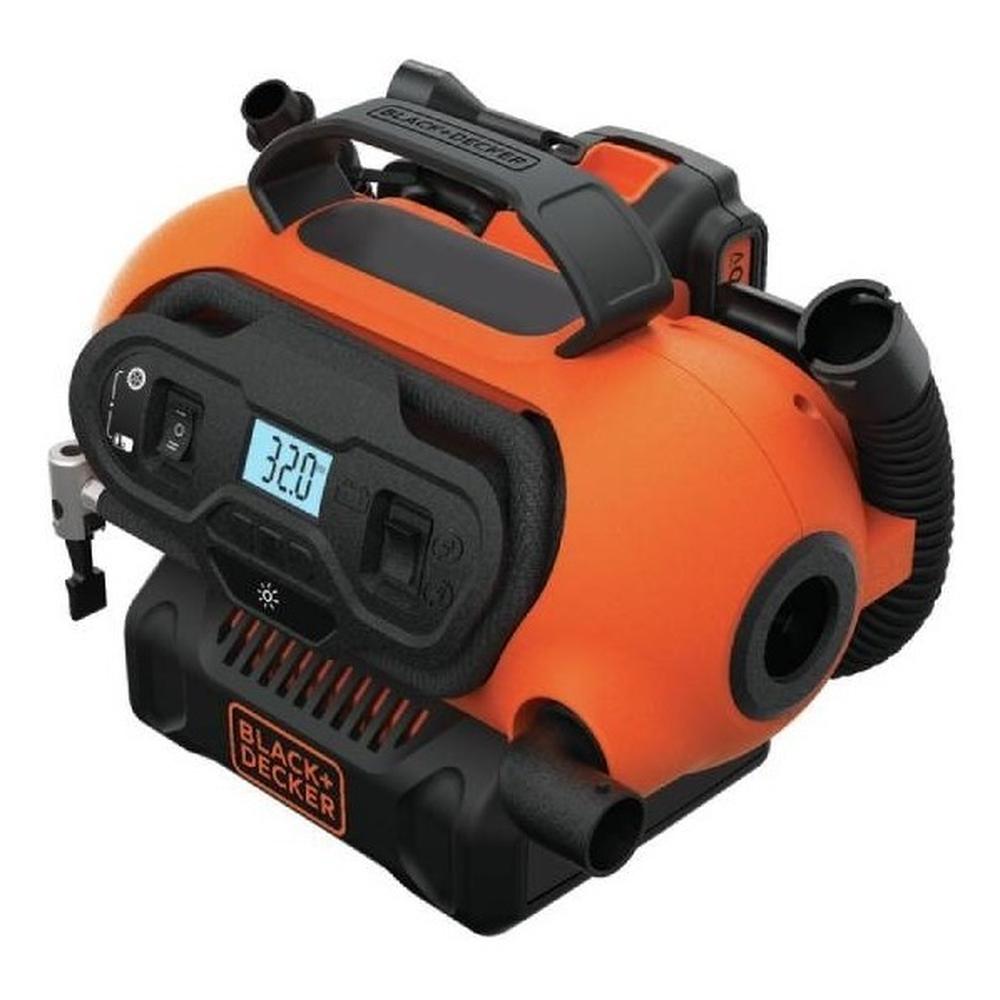 Bomba Black+Decker para Inflar Multiusos + Batería 20 V