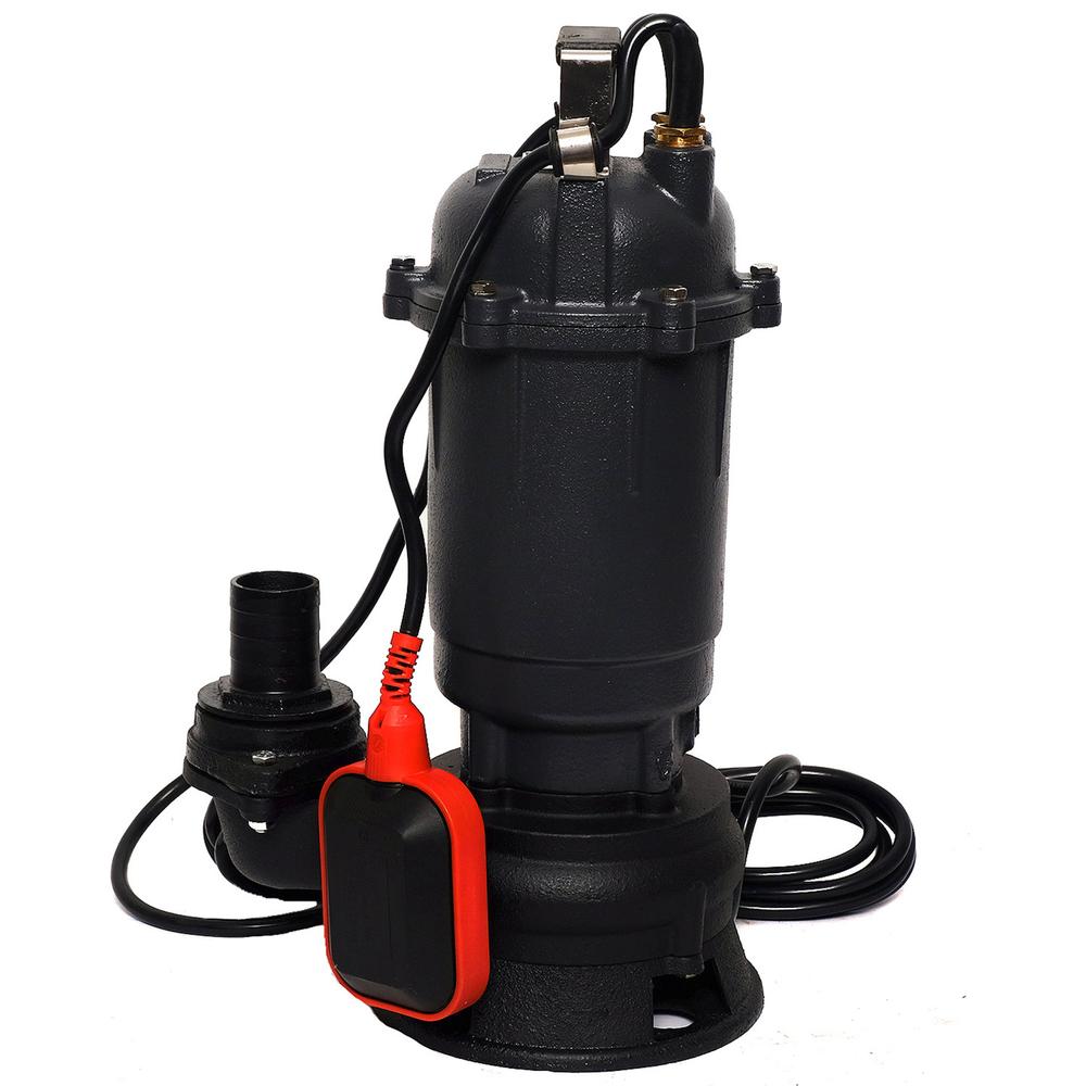 Bomba Sumergible para Agua Sucia Igoto WQD16 color Negro 1 Hp