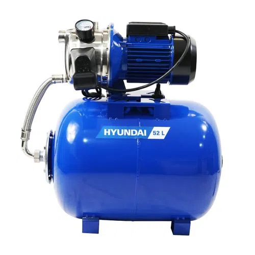 Foto 3 pulgar | Bomba de Agua Eléctrica Hyundai HIDRO50 color Azul 1 Hp 52 Litros 110v/60hz