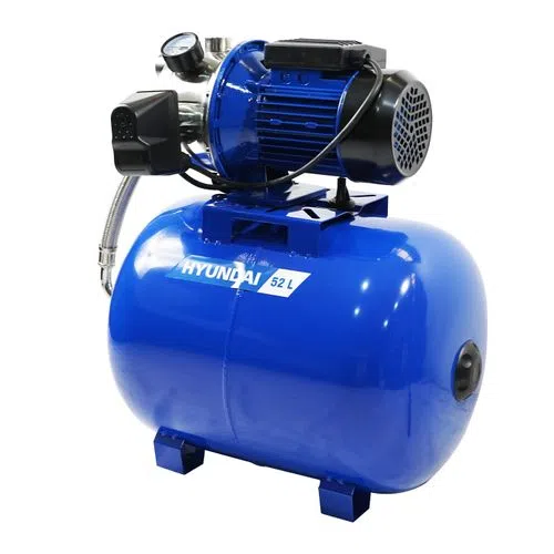 Foto 3 | Bomba de Agua Eléctrica Hyundai HIDRO50 color Azul 1 Hp 52 Litros 110v/60hz