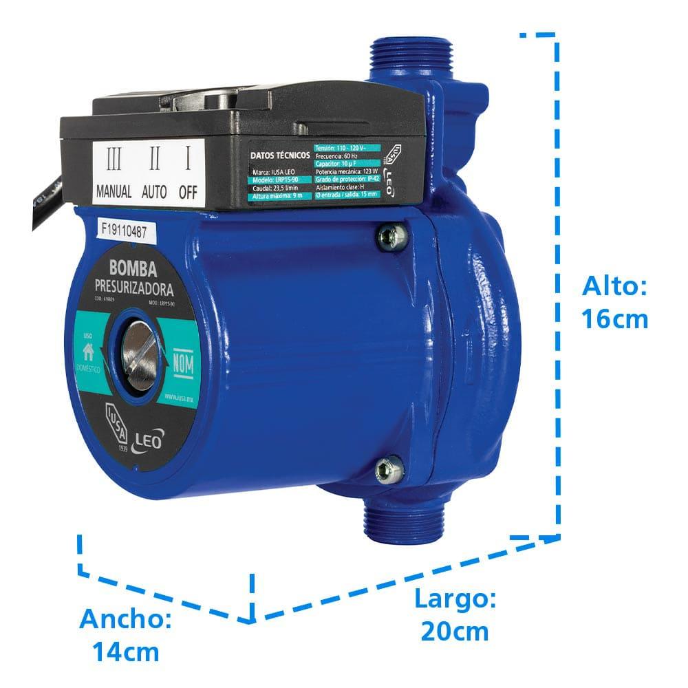 Foto 5 | Bomba Hidráulica Presurizadora en Línea Iusa Primo 1/6 Hp