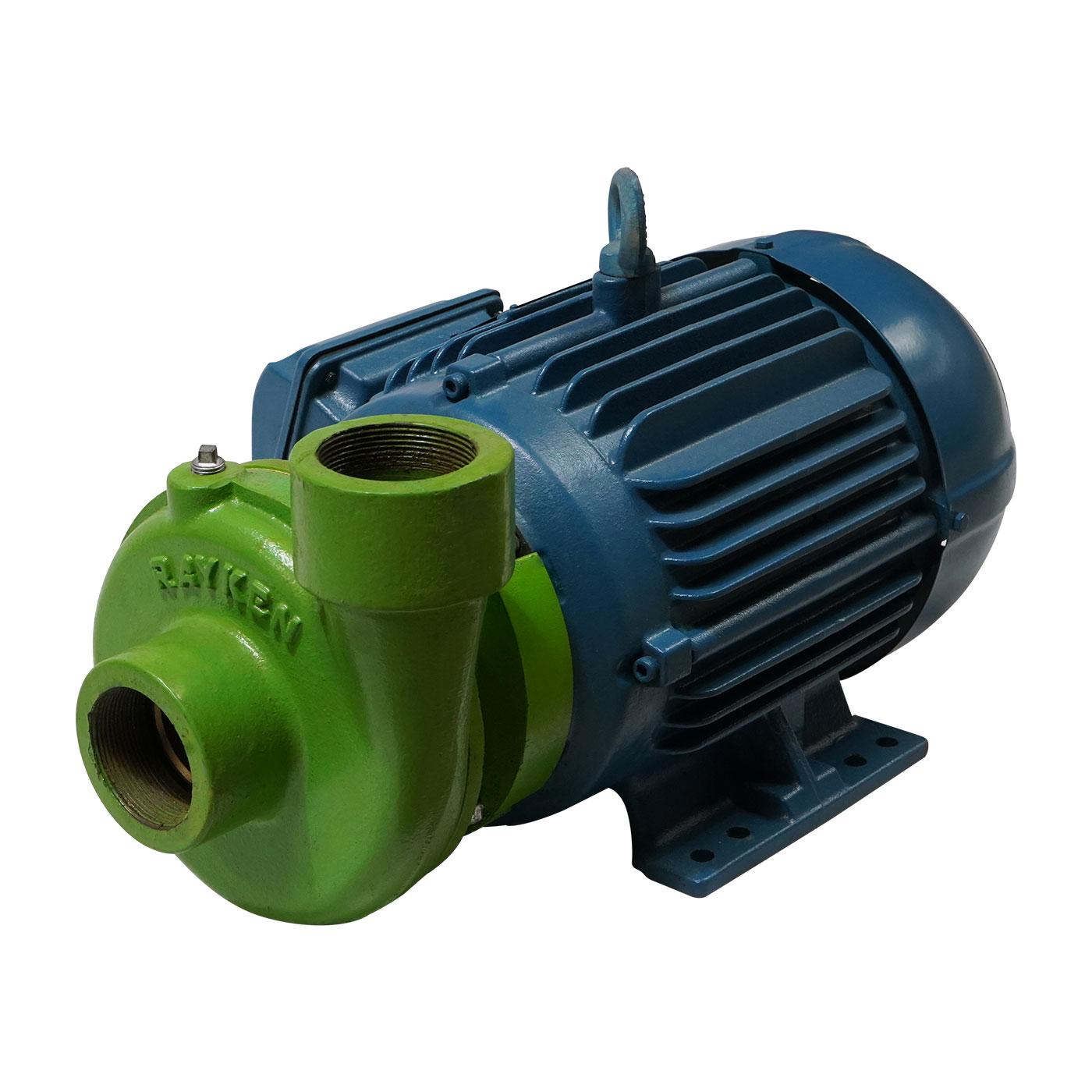 Bomba Eléctrica de Agua Trifásica Rayken 3 Hp 2 X 2  Verde