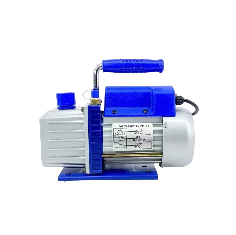 Bomba de Vacío de Paletas Rotativas 4cfm 1/3 Hp 110v Azul