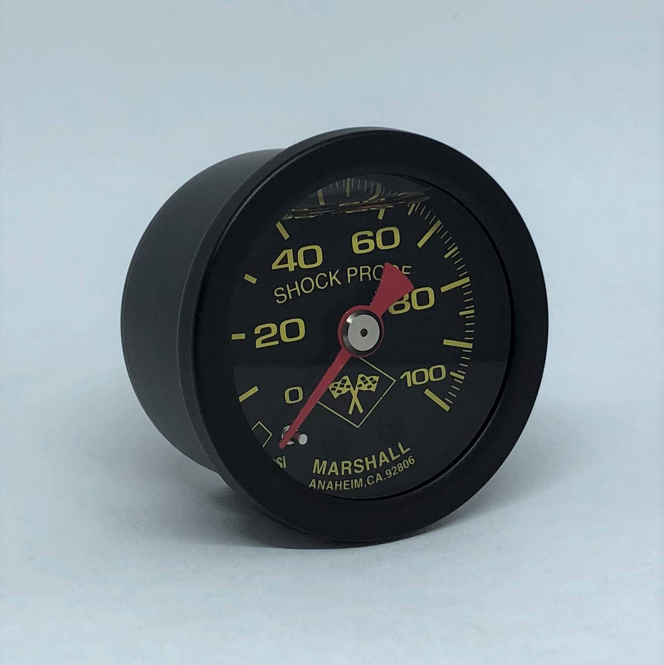 Manómetro De Combustible Marshall Mnb00100 0-100 Psi Negro - Venta Internacional.