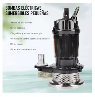 Foto 4 | Bomba Sumergible Metálica 1/2 Hp Para Agua Limpia/sucia 110v Negro