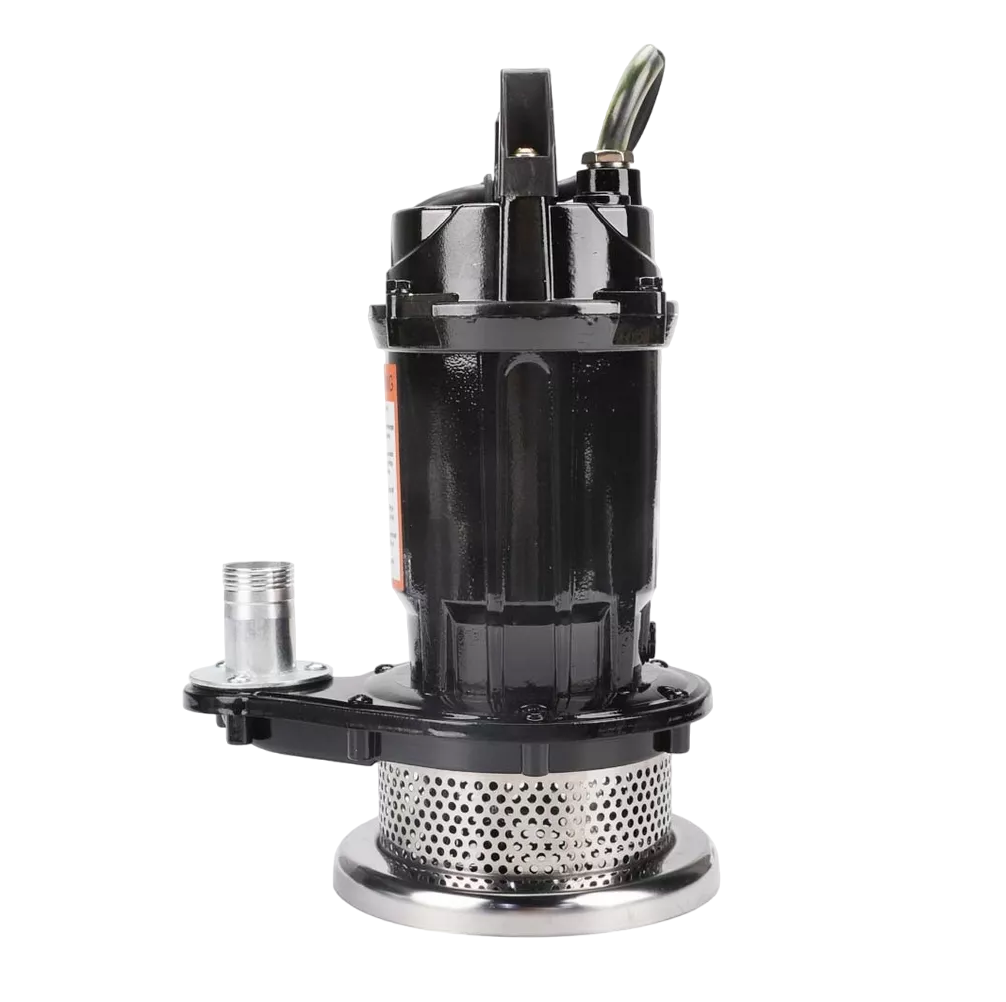 Bomba Sumergible Metálica 1/2 Hp Para Agua Limpia/sucia 110v Negro