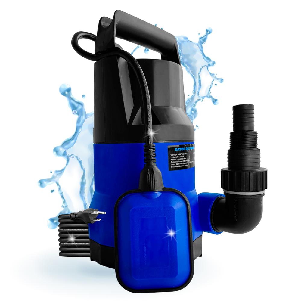 Foto 1 | Bomba Sumergible Plastica 0.75 Hp Agua Limpia Potente