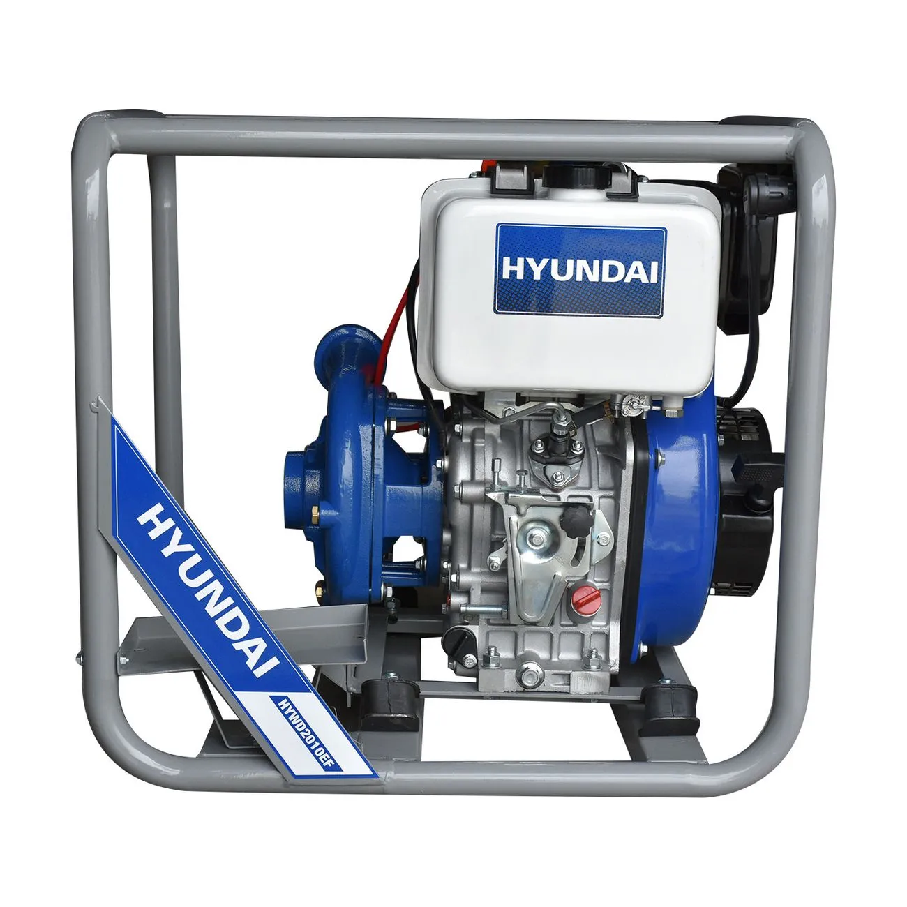 Foto 3 pulgar | Bomba de Agua Agrícola Diésel Hyundai 10 Hp 2x2 Pulgadas C/A Eléctrico - HYWD2010EF