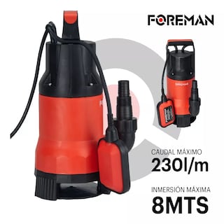 Foto 3 | Bomba Sumergible Para Agua Sucia 1 Hp 120v 170l/min Uso Rudo
