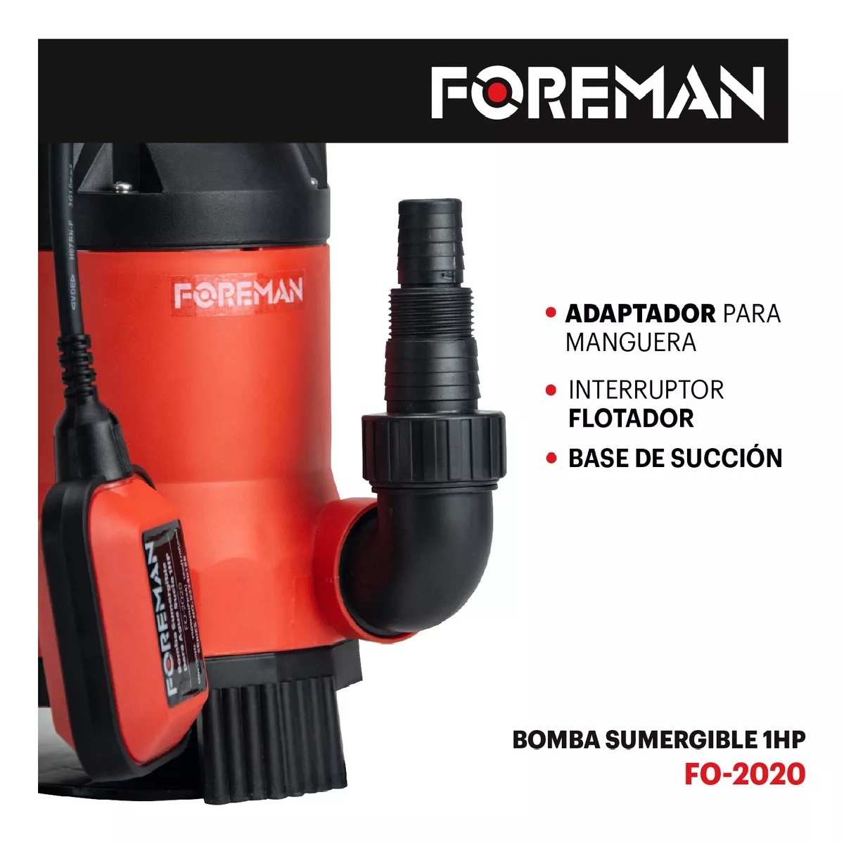 Foto 5 pulgar | Bomba Sumergible Para Agua Sucia 1 Hp 120v 170l/min Uso Rudo