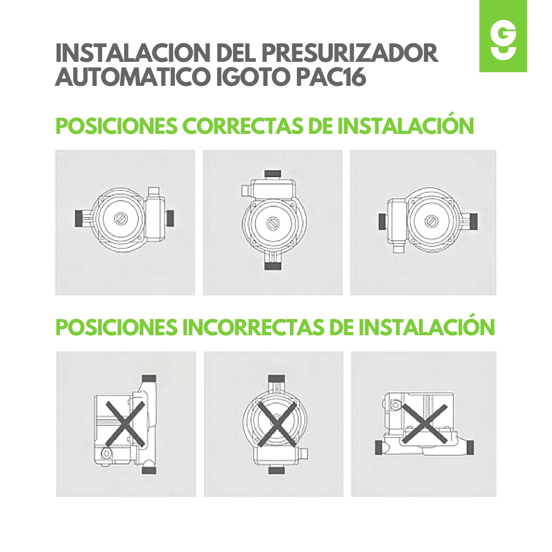 Foto 3 | Presurizador 1/6 Hp 140w Ip44  1 Servicio