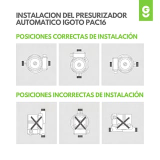 Foto 3 | Presurizador 1/6 Hp 140w Ip44 1 Servicio