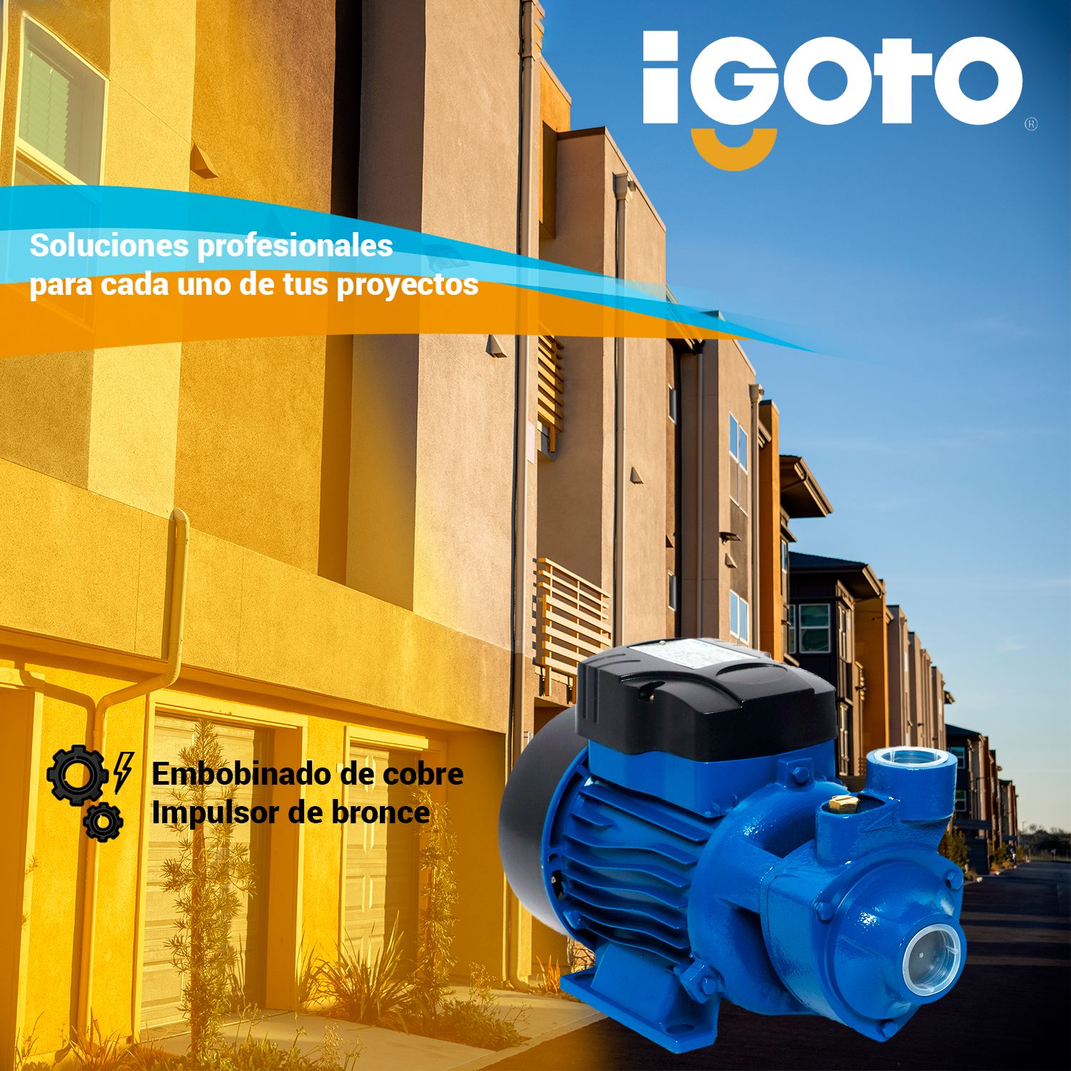 Foto 5 | Bomba Periférica Igoto 1 Hp 127v