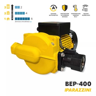 Foto 3 | Bomba Presurizadora Parazzini 400w Automática 110v 4 Servicios Simultáneos