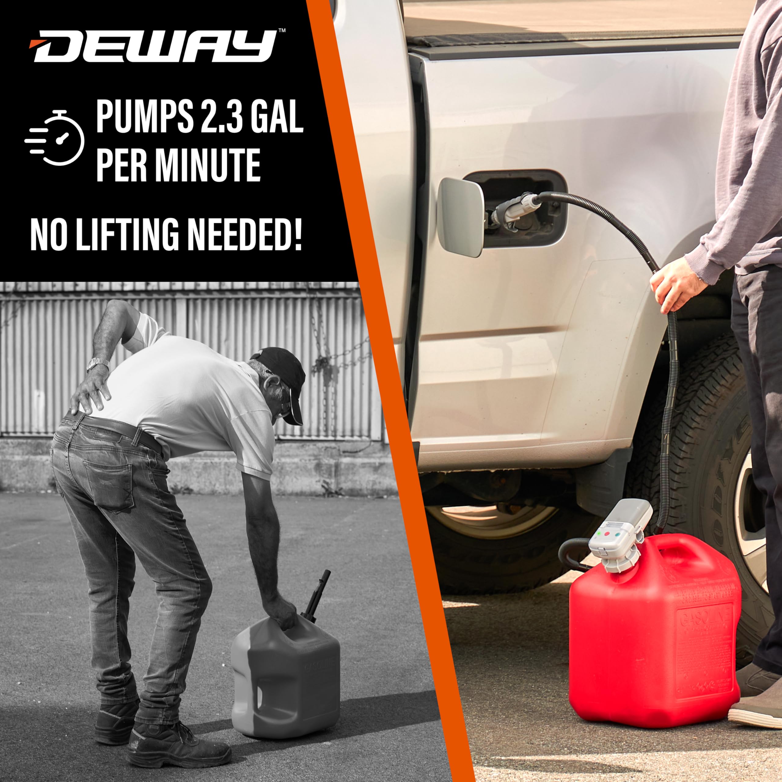 Foto 7 | Bomba De Transferencia De Combustible Deway Automática Con Boquilla De Gatillo Manual - Venta Internacional.