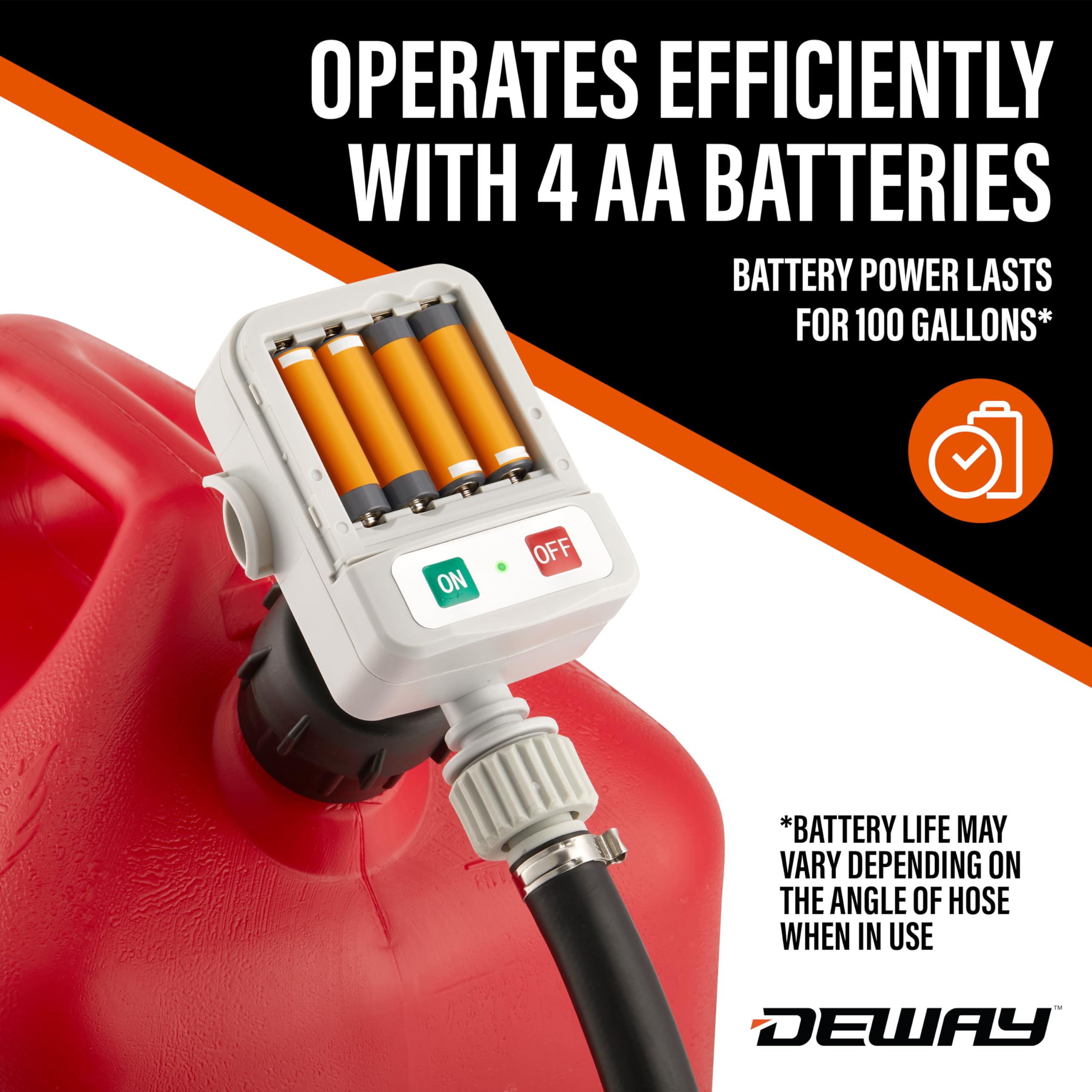 Foto 4 pulgar | Bomba De Transferencia De Combustible Deway Fast De 9,1 L/min Con Manguera De 51 Cm Y 3 Adaptadores - Venta Internacio
