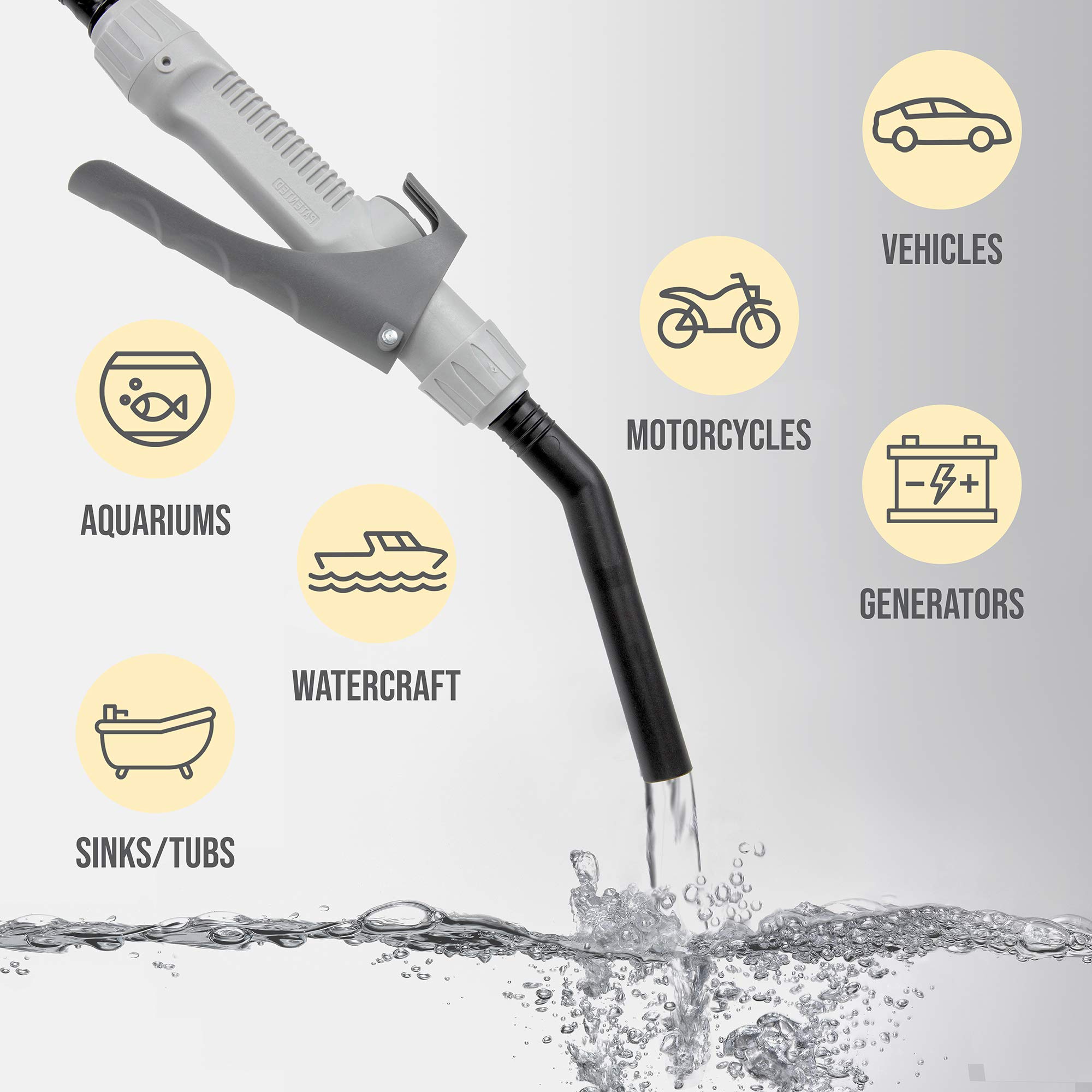 Foto 4 | Bomba De Transferencia De Combustible Deway Automática Con Boquilla 9l/min - Venta Internacional.
