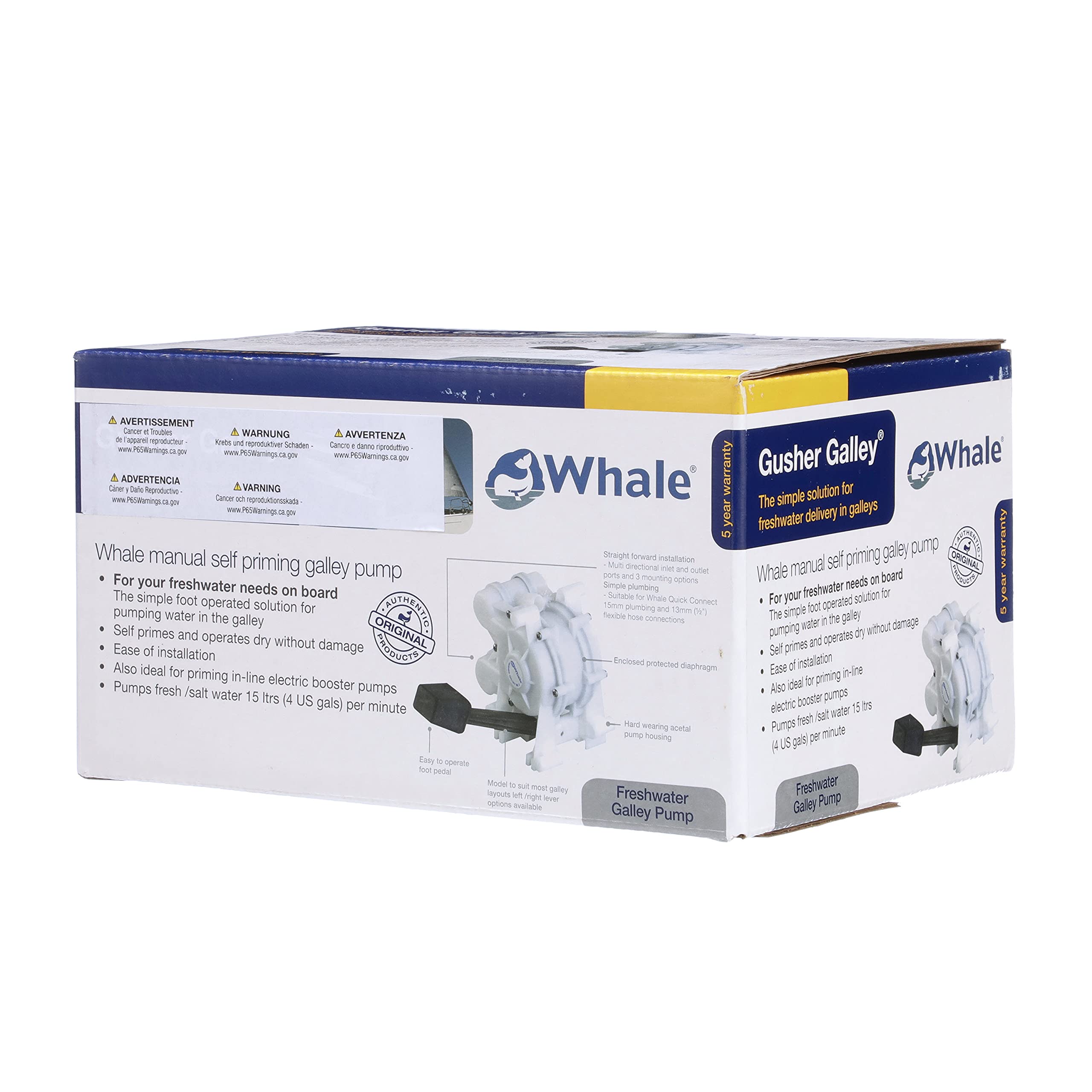 Foto 5 pulgar | Bomba Manual Para Cocina De Agua Dulce Whale Gusher  Galley Mk 3 - Venta Internacional.