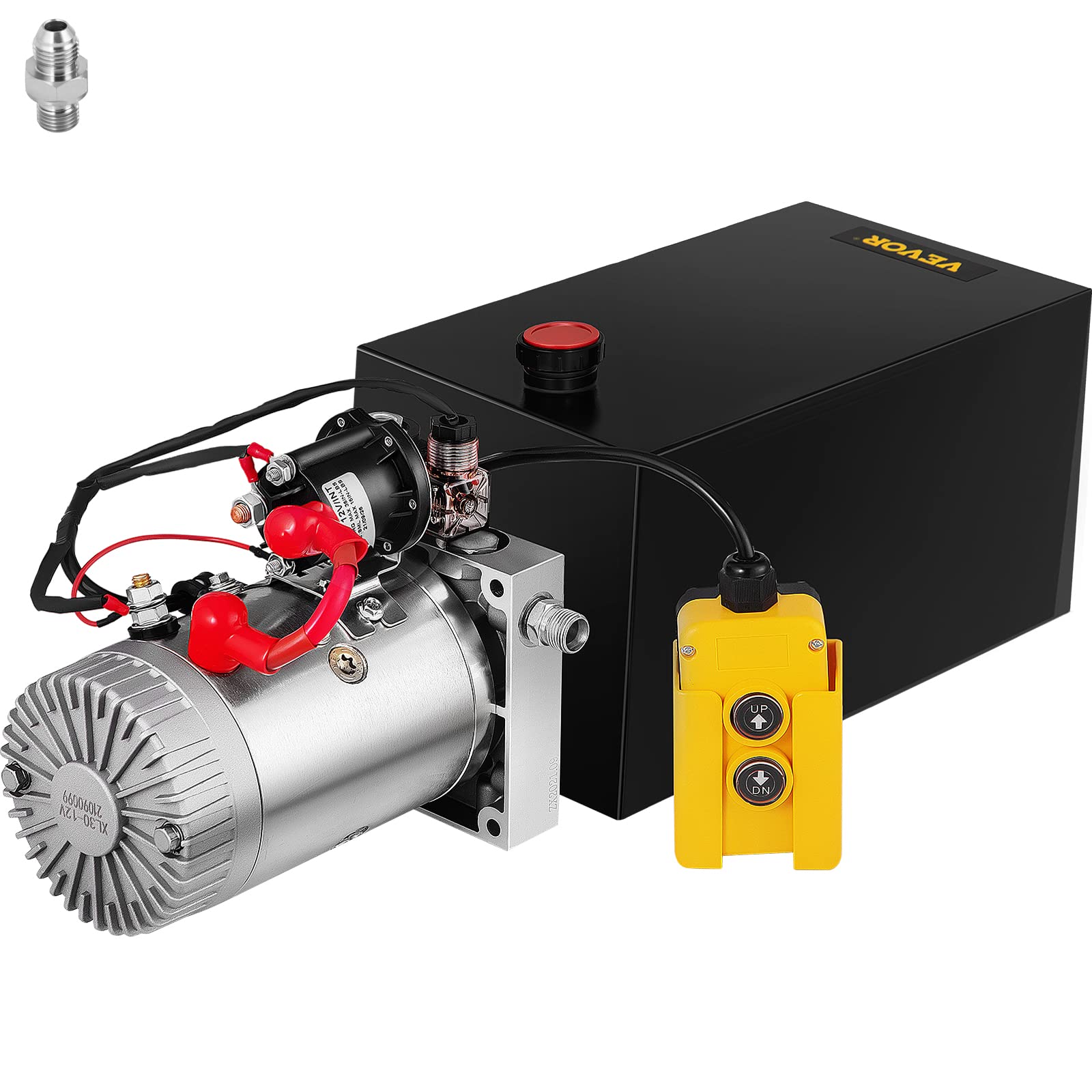 Foto 1 | Bomba Hidráulica Mophorn 10l De Acción Simple 12v Dc 3200 Psi - Venta Internacional.