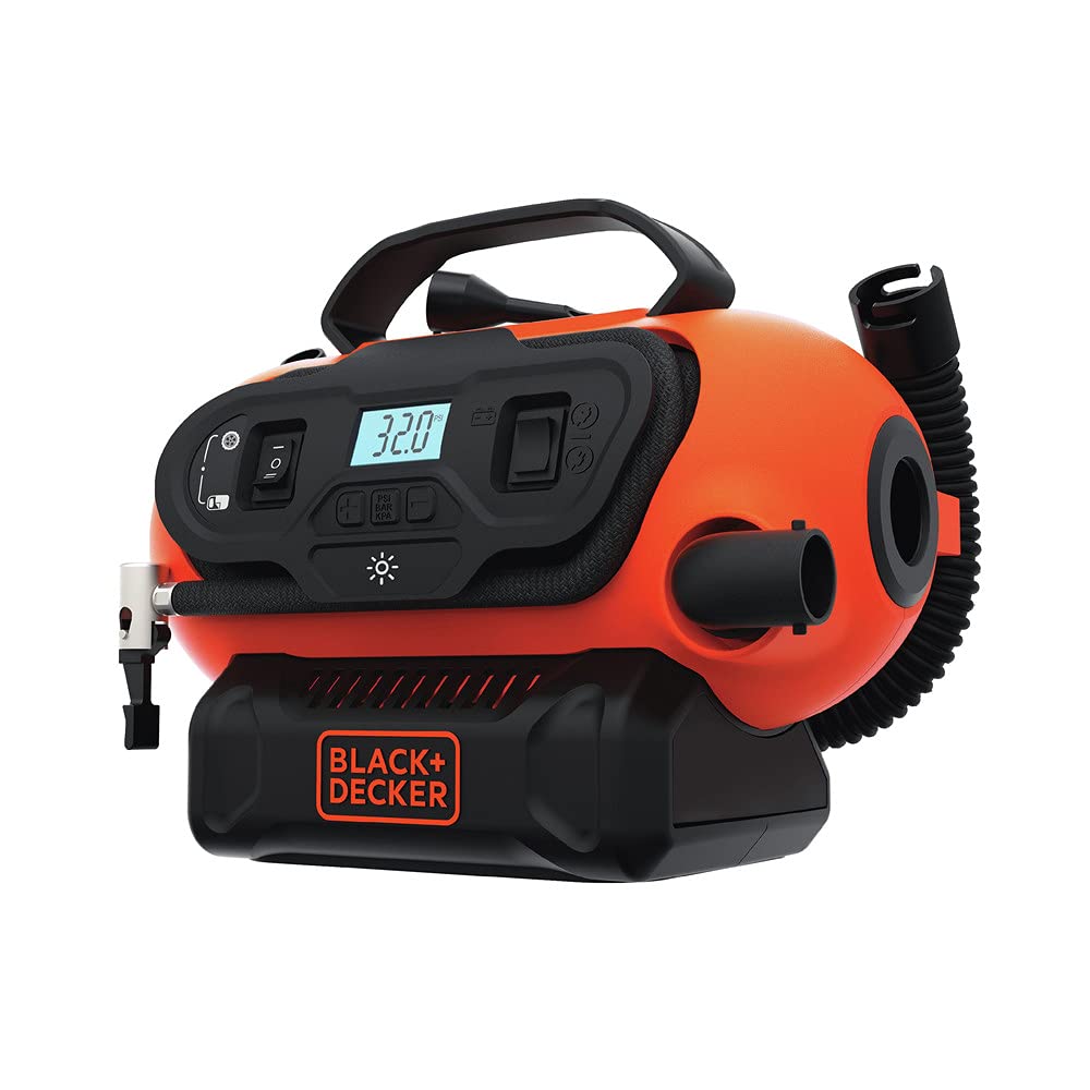 Foto 3 | Compresor De Aire Black+decker 20v Max* Inflador Bdinf20c - Venta Internacional.