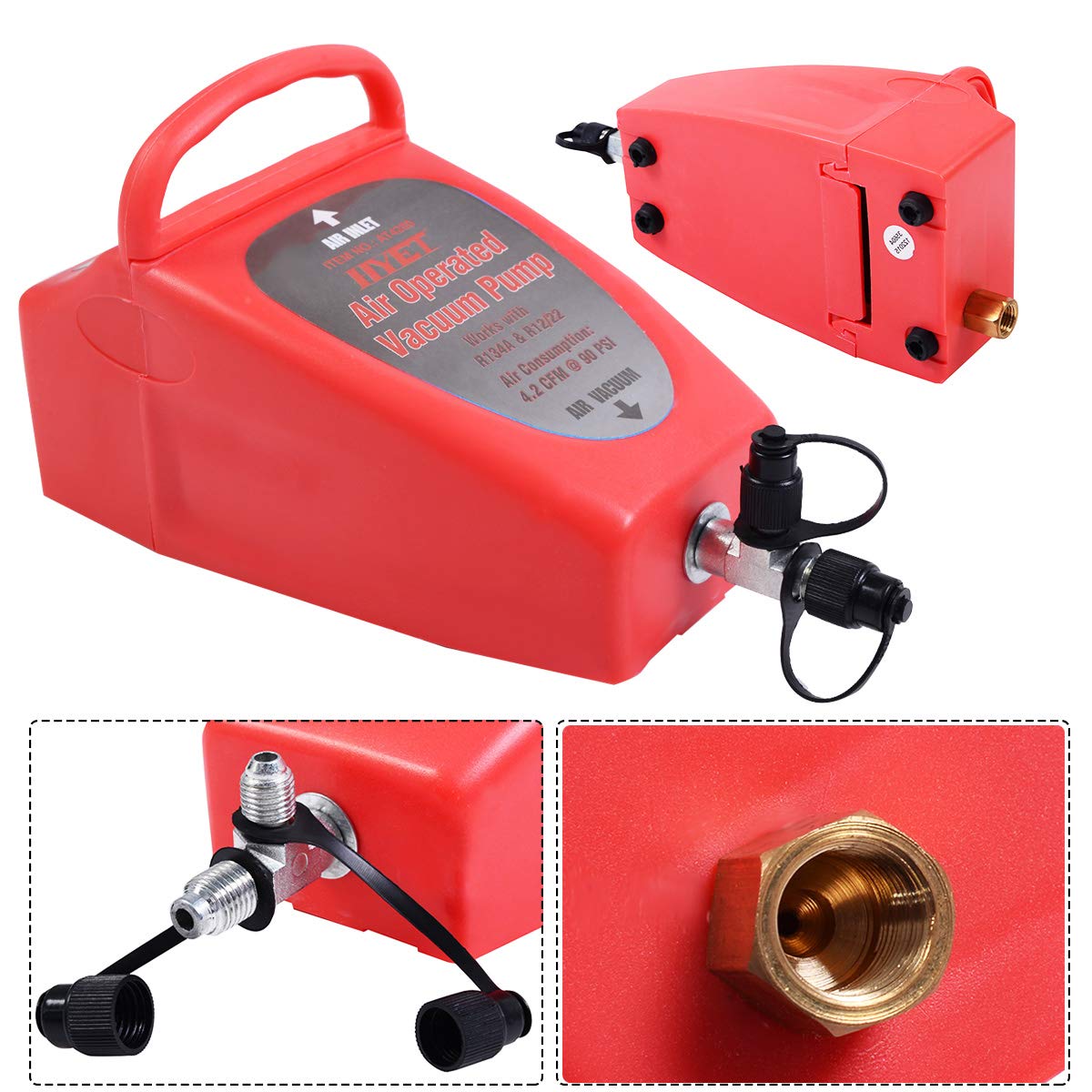 Foto 6 | Sistema De Aire Acondicionado Tool Goplus Auto Vacuum - Venta Internacional.
