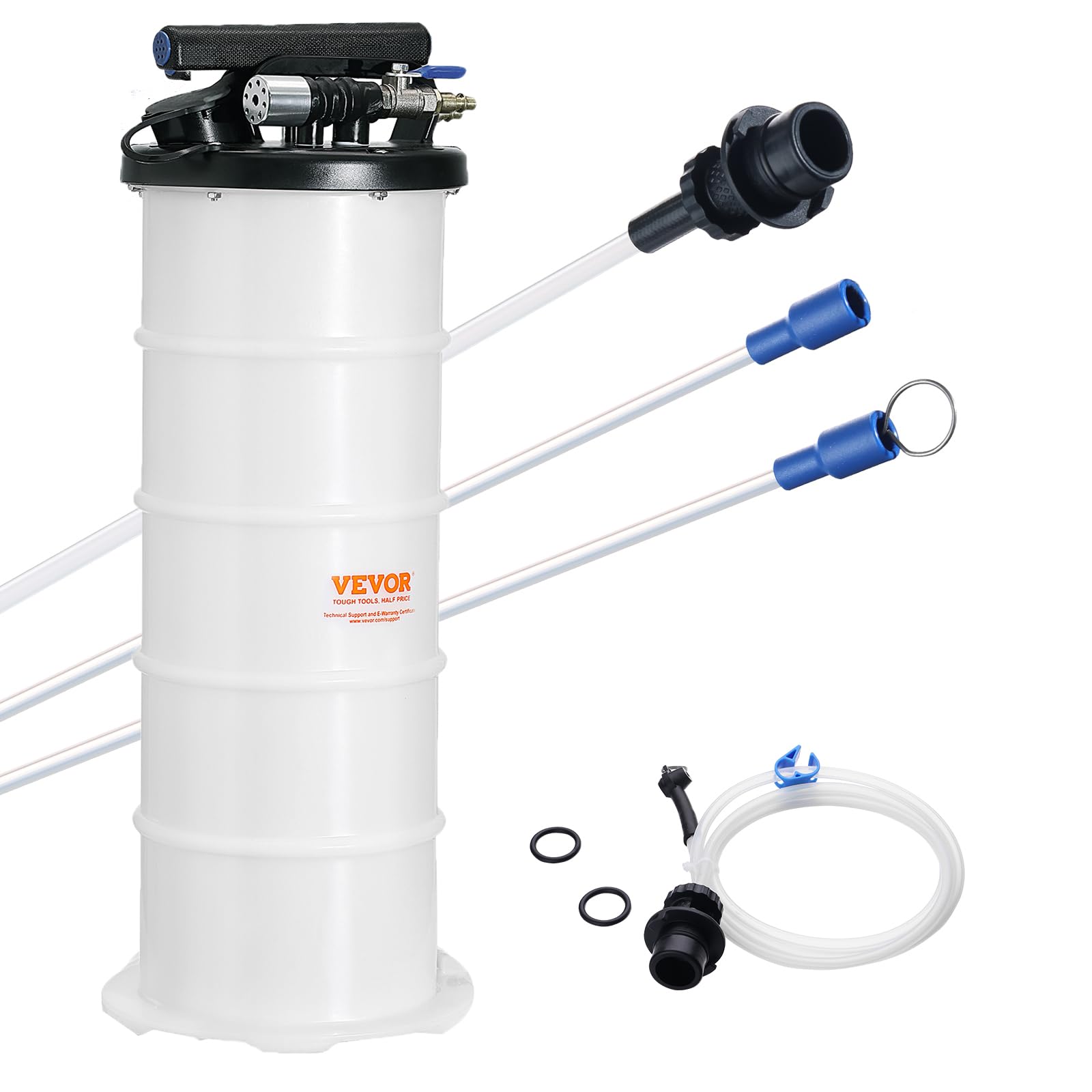 Foto 2 pulgar | Bomba Extractora De Aceite Vevor 6.5 L Neumática/manual Para Automoción - Venta Internacional.